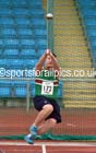 Alex Smith (Sale Harriers) senior mens hammer winner, Sport City, Manchester. Photo: David T. Hewitson/Sports for All Pics